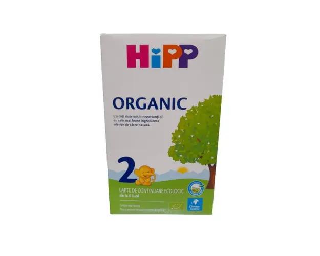 Lapte praf Organic 2, 300g, HiPP