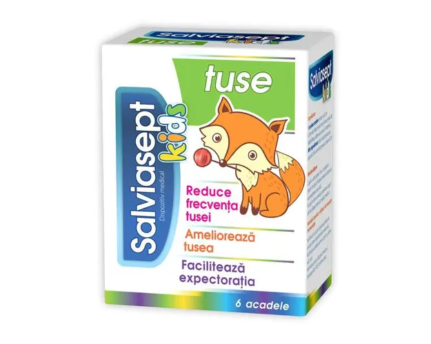 Salviasept Kids tuse, 6 acadele
