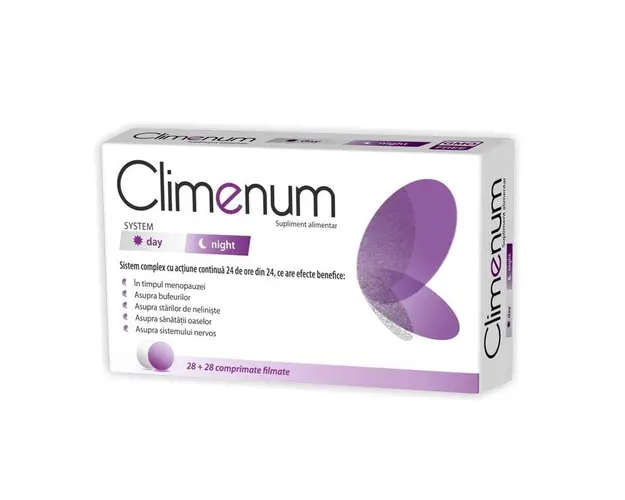 Climenum, 28 + 28 comprimate, ajutor la menopauza