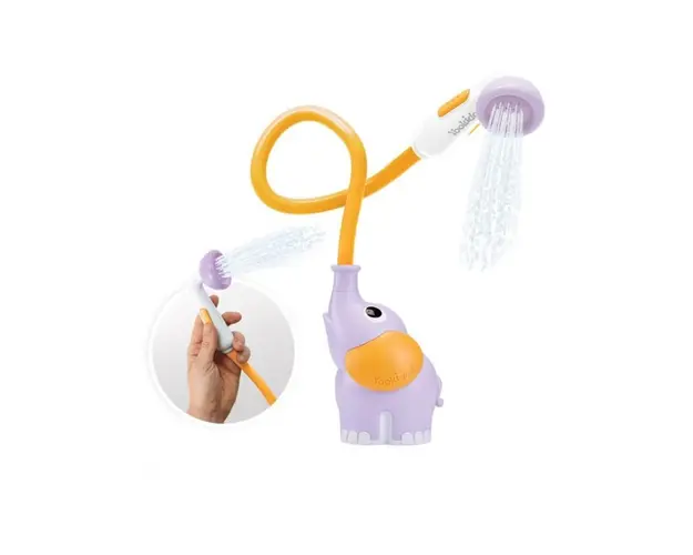 YOOKIDOO Jucarie dus portabil elefant violet, 0-24luni, 40160, 1 bucata