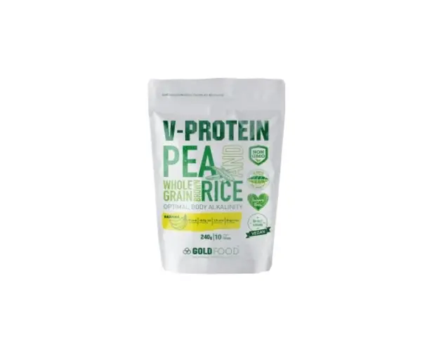 Gold Nutrition Pudra Proteica Vegetala V-protein Banane, 240g