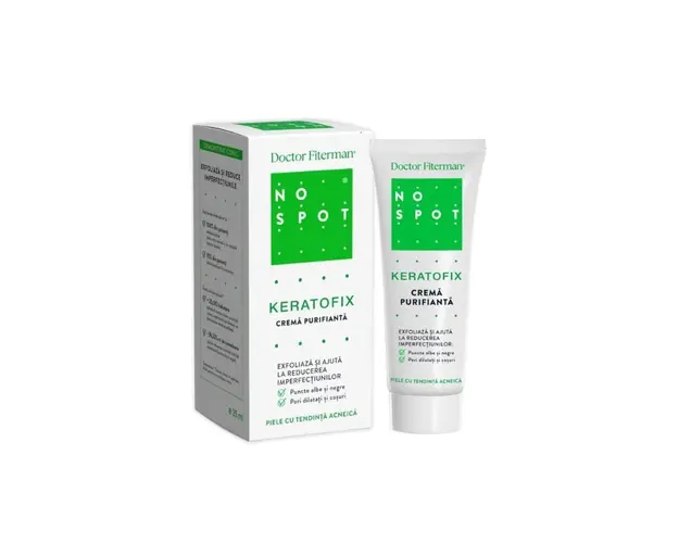 Dr. Fiterman NO SPOT KERATOFIX crema purifianta, 25 ml