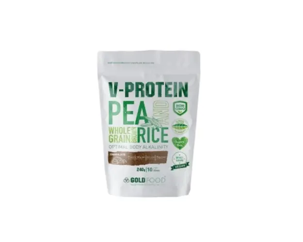 Gold Nutrition Pudra Proteica Vegetala V-protein Ciocolata, 240 g
