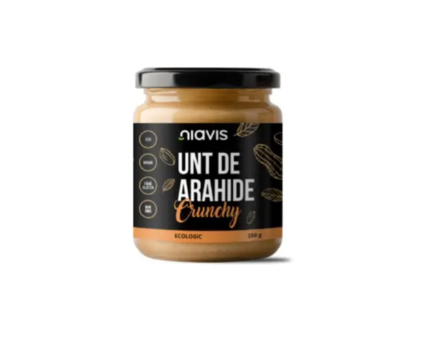 Niavis Pasta de Arahide Crunchy Ecologica BIO, 250g