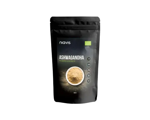 Niavis Ashwagandha Pulbere Ecologica BIO, 125g