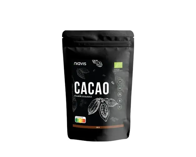 Niavis Cacao Pulbere RAW Ecologica Bio, 250g