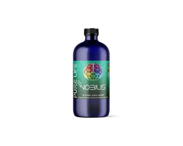 Pure Life Nobilis Platina, aur si argint coloidal, 480ml