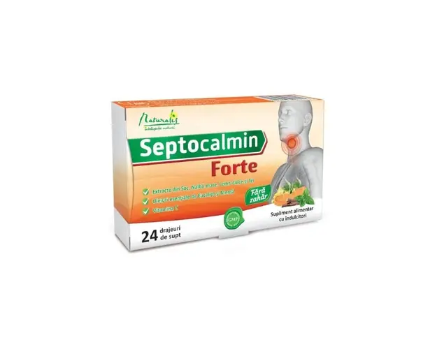 Septocalmin Forte, 24 pastile, Naturalis