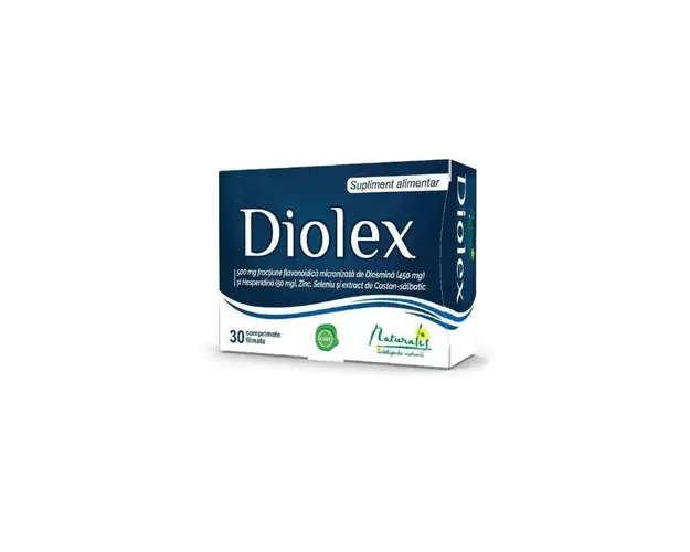 Naturalis Diolex, 30 comprimate