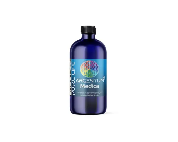 Pure Life Argentum+ Argint coloidal Medica, 480ml