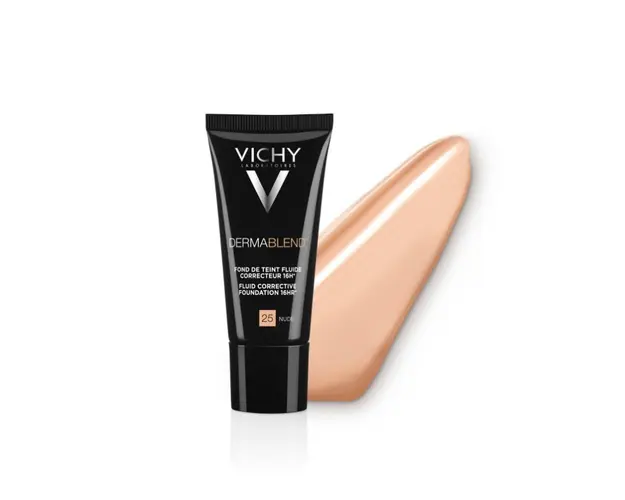 Fond de ten fluid corector SPF28, nuanta 45 Gold, Dermablend, 30ml, Vichy