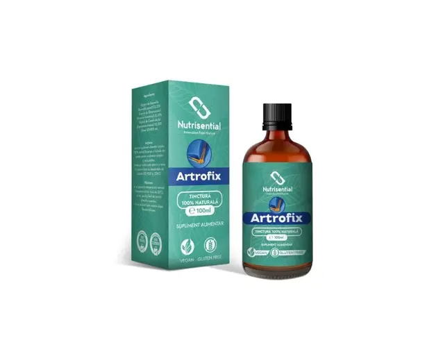 Nutrisential Artrofix Tinctura pentru sistem osos si articulatii, 100ml