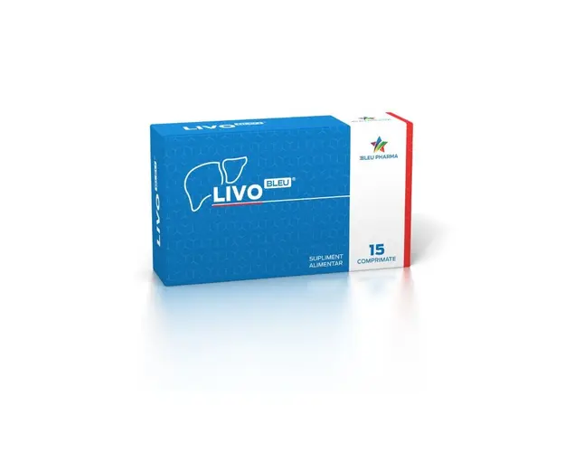 LivoBleu, 15 comprimate
