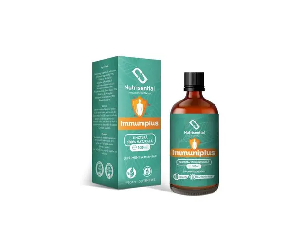 Nutrisential Immuniplus Tinctura pentru sustinerea imunitatii,100ml