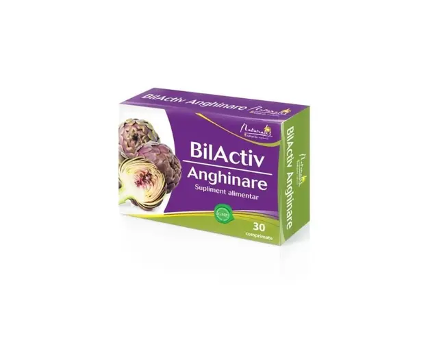 Naturalis BilActiv Anghinare, 30 comprimate