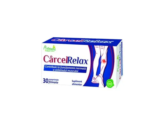 Naturalis CarcelRelax, 30 comprimate