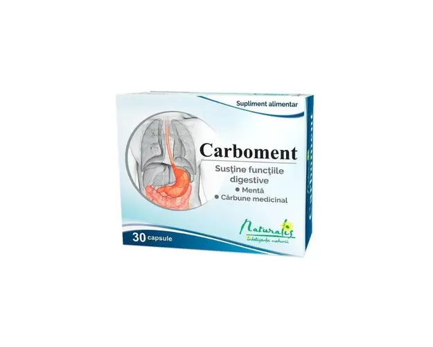 Naturalis Carboment, 30 capsule