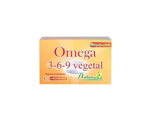 Naturalis Omega 3-6-9 vegetal, 30 capsule
