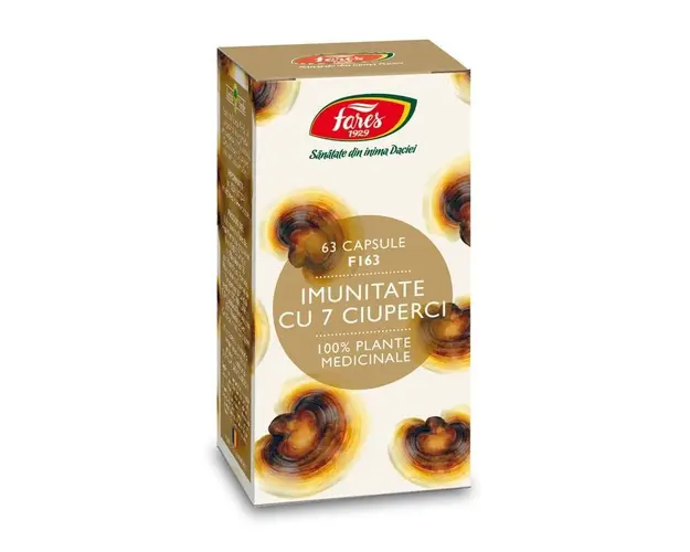 Capsule imunitate cu 7ciuperci x 60cps. FAR