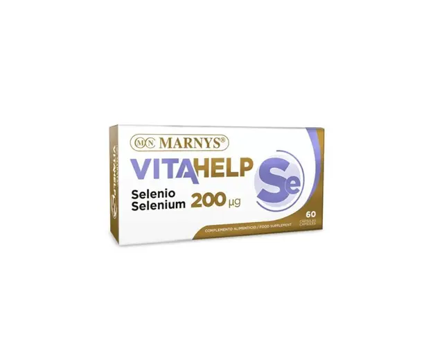 Marnys Seleniu 200UG/doza zilnica, 60 capsule