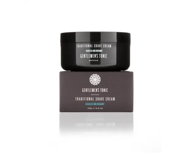 Gentlemen s Tonic Crema barbierit traditionala, 125 ml