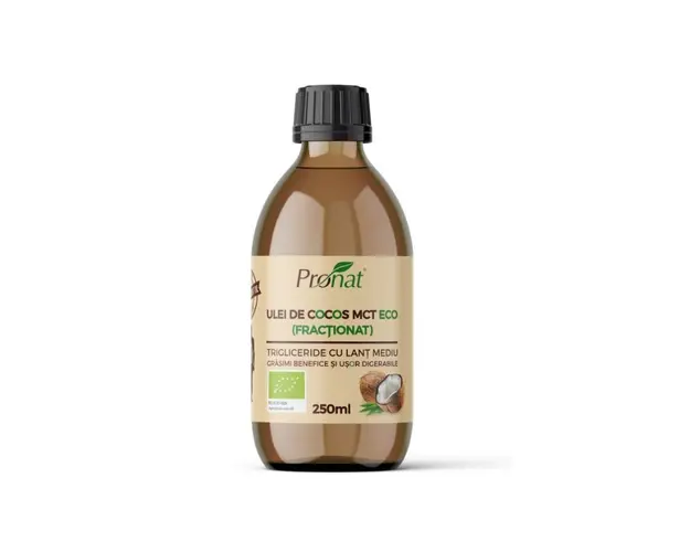 Pronat Ulei de cocos MCT bio, 250ml