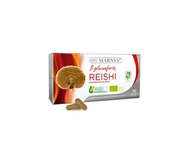Marnys Beta-Glucanoforte Reishi, 30 capsule