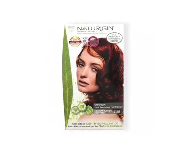 Naturigin Vopsea Blond mediu roscat 7.4, 115ml
