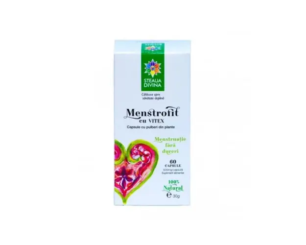 Steaua Divina Menstrofit cu Vitex, 60 capsule