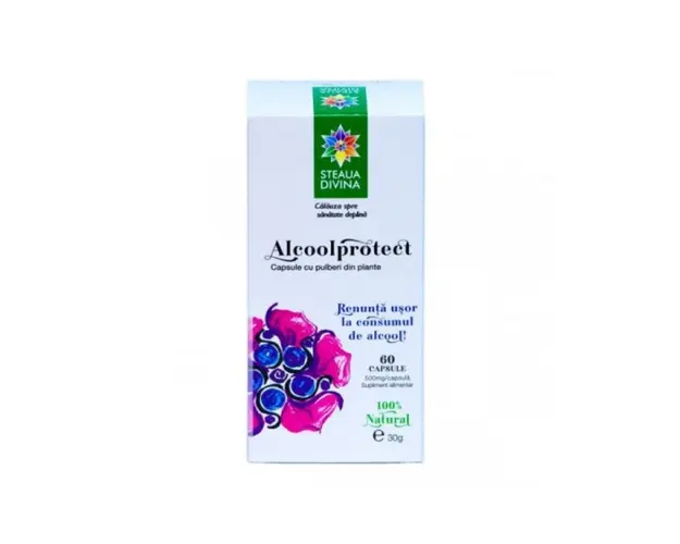 Steaua Divina AlcoolProtect, 60 capsule
