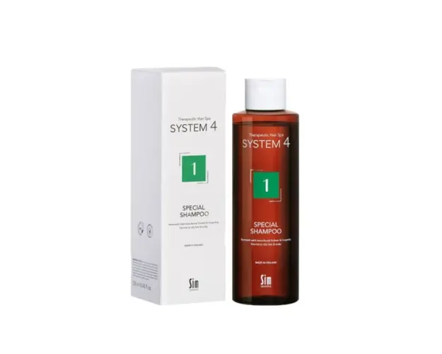 Sampon Special 1 pentru scalp si par gras cu matreata System 4, 250ml, Sim Sensitive