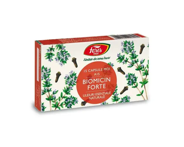 FARES, Biomicin Forte, 15 capsule moi