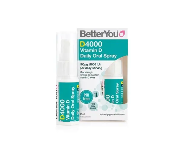 Spray oral cu vitamina D, 4000UI, 15ml, BetterYou