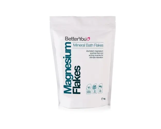 Fulgi de baie cu magneziu, 1000g, BetterYou