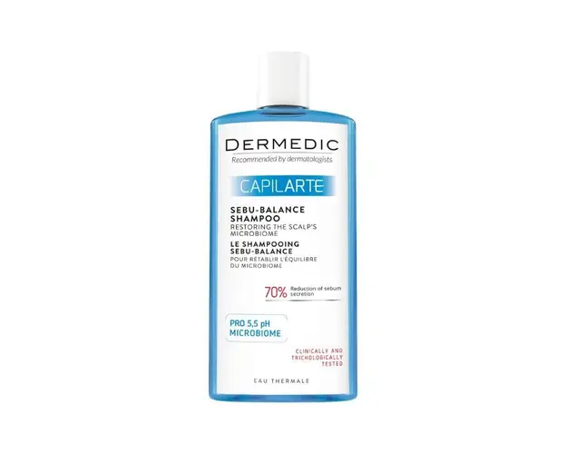 Sampon seboregulator Sebu-Balance CAPILARTE, 300 ml, Dermedic