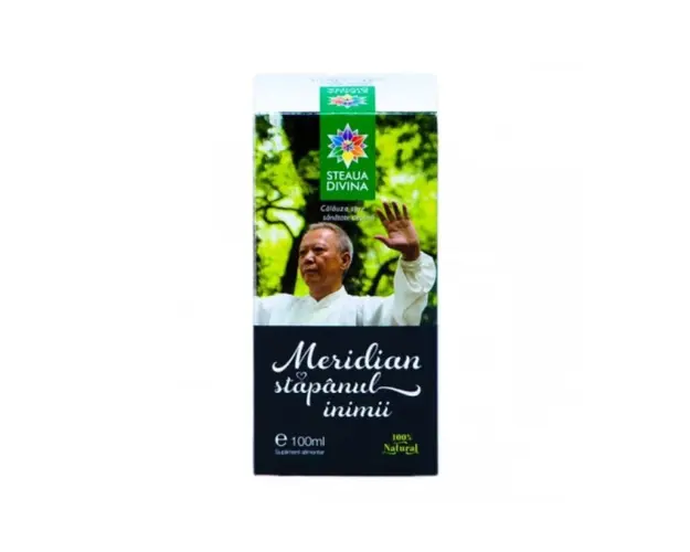 Meridian Stapanul Inimii tinctura, 100 ml, Steaua Divina
