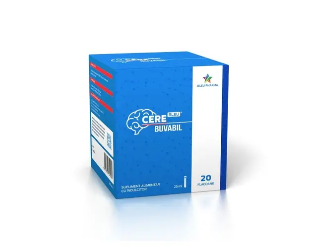 CereBleu Buvabil, 20 flacoane x 25ml, Bleu Pharma