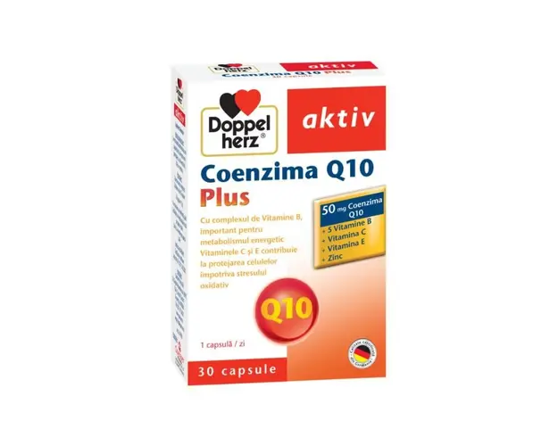 Coenzima Q10 Plus, 30 capsule, Doppelherz 