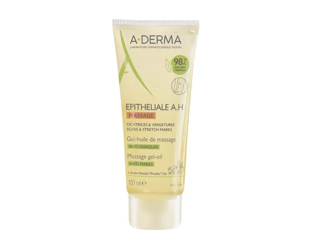 Gel-Ulei de masaj vergeturi si cicatrici Epitheliale A.H., 100 ml, A-Derma 