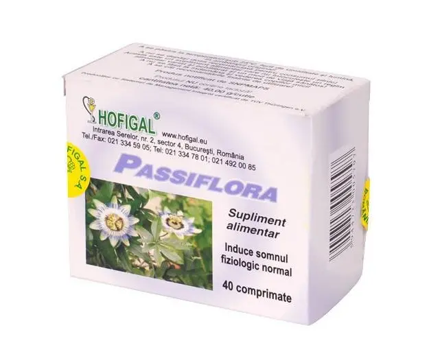 HOFIGAL Passiflora, 40 comprimate
