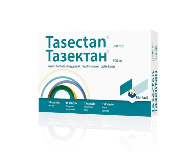 Tasectan 500 mg, 15 capsule