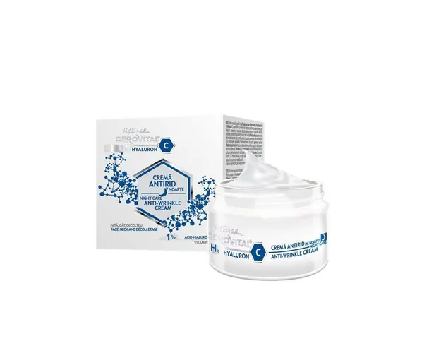 GH3 Hyaluron C Crema antirid de noapte, 50 ml
