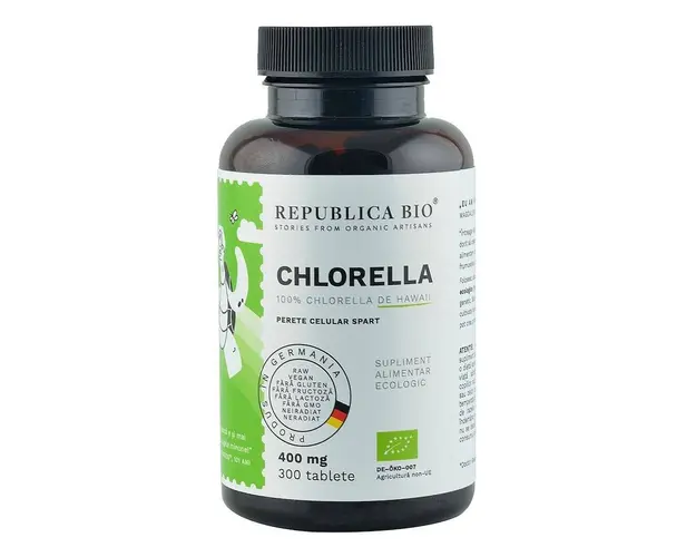 Chlorella ecologica 300 tablete, Republica BIO