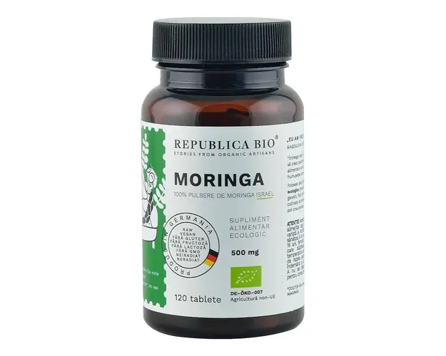 Moringa ecologica 120 tablete, Republica BIO