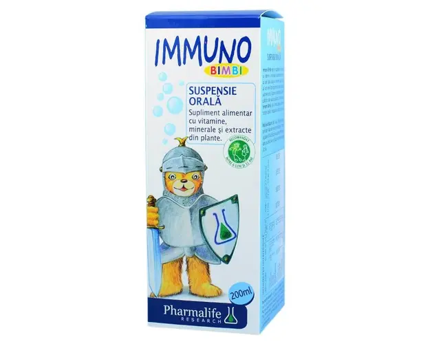 Sirop imunitate Immuno bimbi, 200 ml
