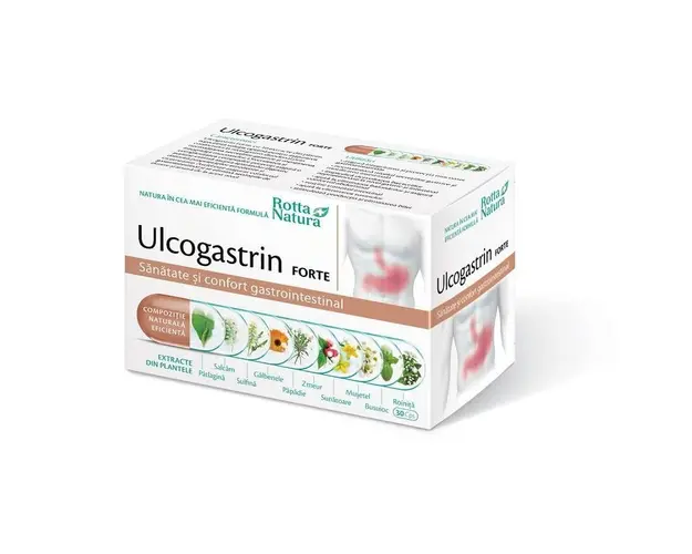 Ulcogastrin forte, 30 capsule, Rotta Natura