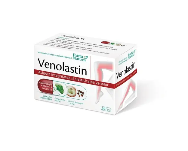 Venolastin, 30 capsule, Rotta Natura