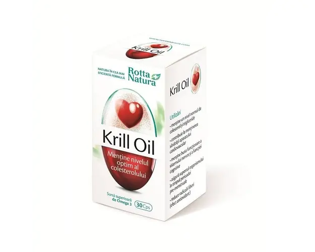 Ulei de Krill, 30 capsule, Rotta Natura