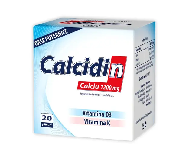 Calcidin 1200 mg, 20 plicuri