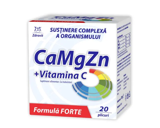 Ca+mg+Zn+ C Forte, 20 plicuri